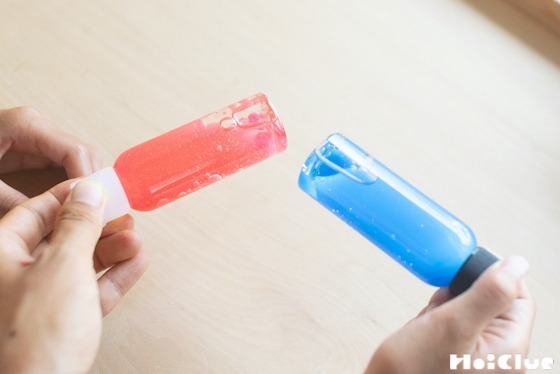 【実験遊び】「オイルモーション」を家にあるもので作ってみよう！〜素材／キャノーラ油〜