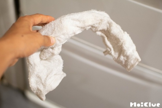 【実験遊び】タオルを凍らせて、どんな形ができるかな？〜素材／タオル〜