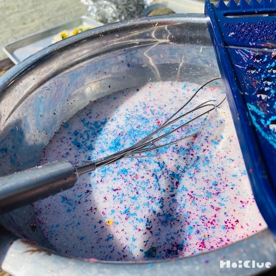 きれいな色の泡づくり〜石鹸で楽しむ泡遊び〜