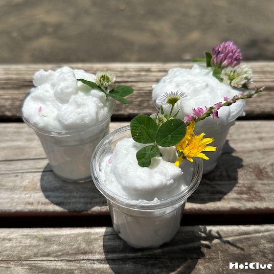 せっけんで泡作り〜いろんな楽しみが味わえる、夏に持ってこいの遊び〜