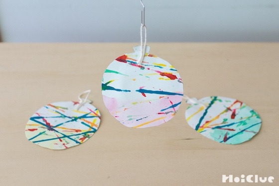 【工作コラム】にじみ絵とビー玉アートで半染めヨーヨーを作ろう！〜素材／画用紙〜