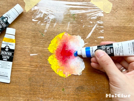 まざる色、うつる色〜ちいさなえのぐあそび〜