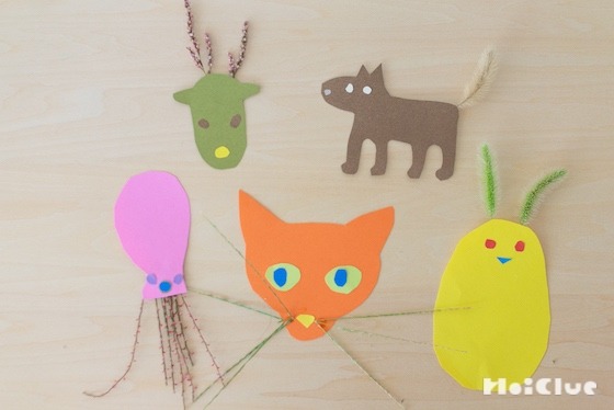 【自然遊び】秋の草花、なんの動物に見えるかな？〜素材／秋の草花〜