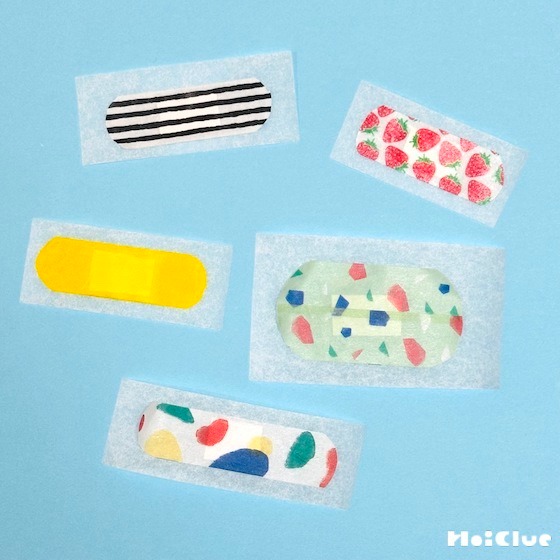 うそっこ絆創膏（ばんそうこう）〜ごっこ遊びで楽しめる、本物みたいな手作りアイテム〜
