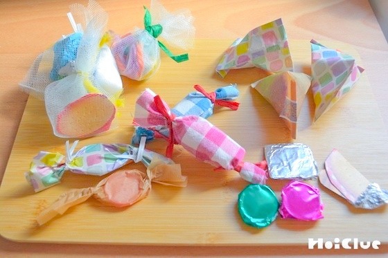 食べたくなっちゃう、本物みたいなお菓子作り〜素材選びも楽しい製作遊び〜