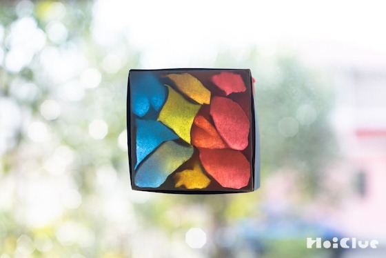 紙パックで作るステンドグラス〜素材／紙パック〜