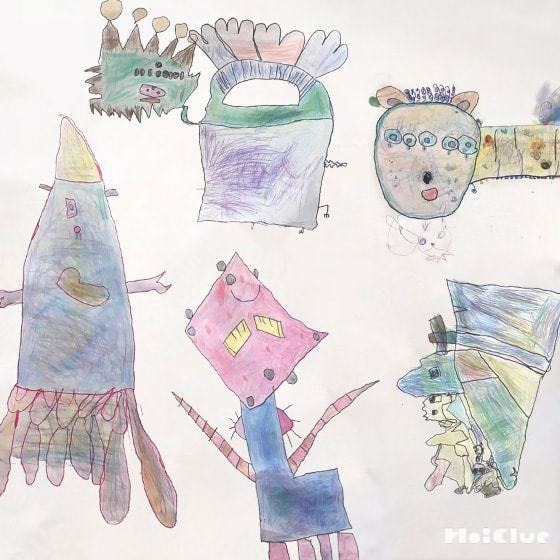 へんないきものをつくろう〜共同で楽しむデザイン画〜