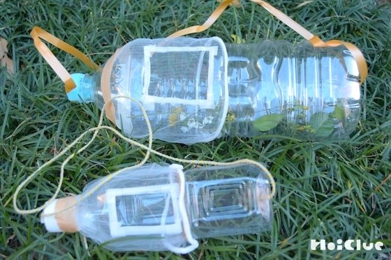 中身がみえ〜る散歩バッグ〜ペットボトルを使った散歩アイテム〜