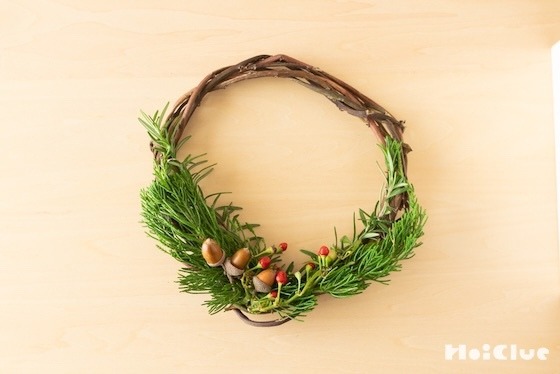 さつまいものツルでリースを作ろう〜素材／さつまいものツル〜