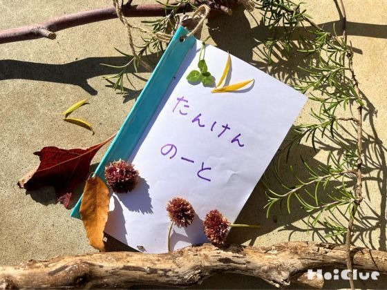 冬の探検ノート〜子どもたちの発見を集めて楽しめる自然遊び〜
