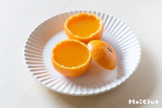 まるごとみかんのゼリーを作ってみよう〜素材／みかん〜