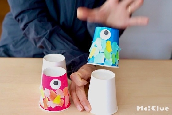 ぴょんっとジャンプ！紙コップこいのぼり〜素材／紙コップ〜