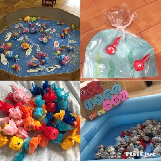 みんなの魚釣り＆金魚すくいアイデア〜いろいろな魚や海の生きものがたくさん！〜