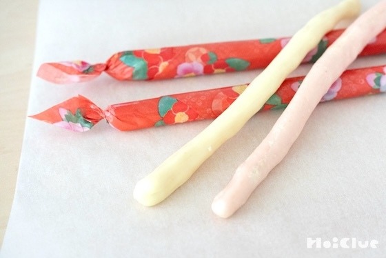七五三の定番、千歳飴を作ってみよう！〜素材／水飴・スキムミルク〜