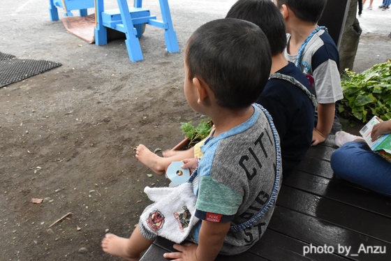 どこでも汗拭きタオル（埼玉県入間市ーあんず幼稚園）