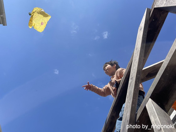 空に向かって(神奈川県横浜市ーりんごの木子どもクラブ) 空に向かって(神奈川県横浜市ーりんごの木子どもクラブ)