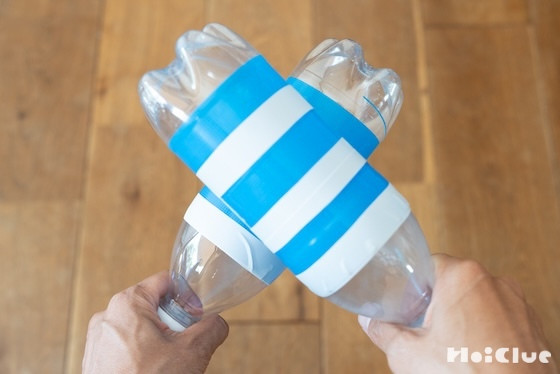 みんなで応援！ペットボトルで作るスティックバルーン〜素材／ペットボトル〜