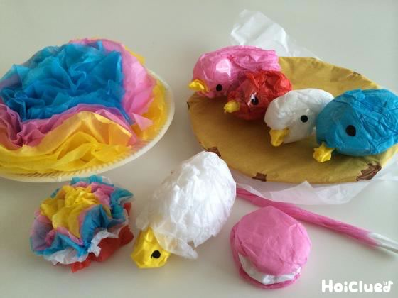 ふわふわ ぎゅっぎゅっ〜お花紙だけで楽しめるあそび〜