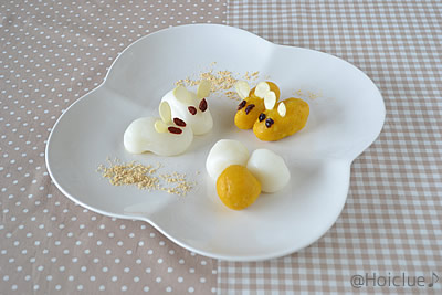 うさぎのお月見だんご〜簡単かわいいオリジナルだんご☆〜