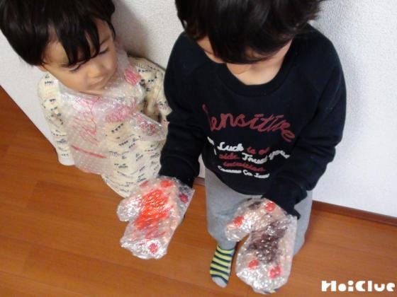 プチプチ素材のあったかグッズ〜1つの材料で何通りも楽しめる製作遊び〜