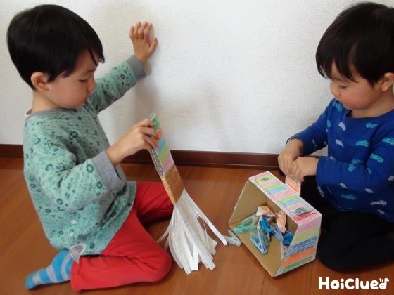 段ボールのお掃除グッズ〜見た目も本格的でやる気になっちゃう？！〜