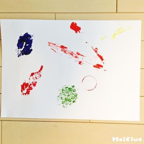 ハンコでぺったんこ♪〜素材の模様を生かして楽しむ製作遊び〜