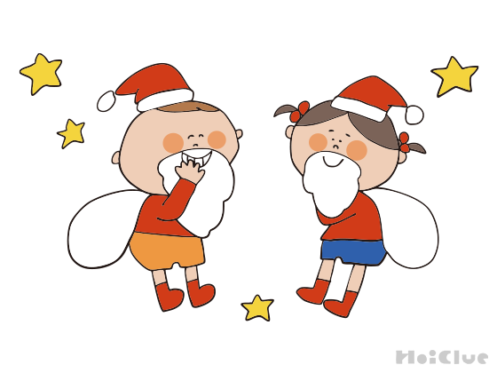 サンタさんごっこ～身近にあるもので楽しめちゃうごっこ遊び～
